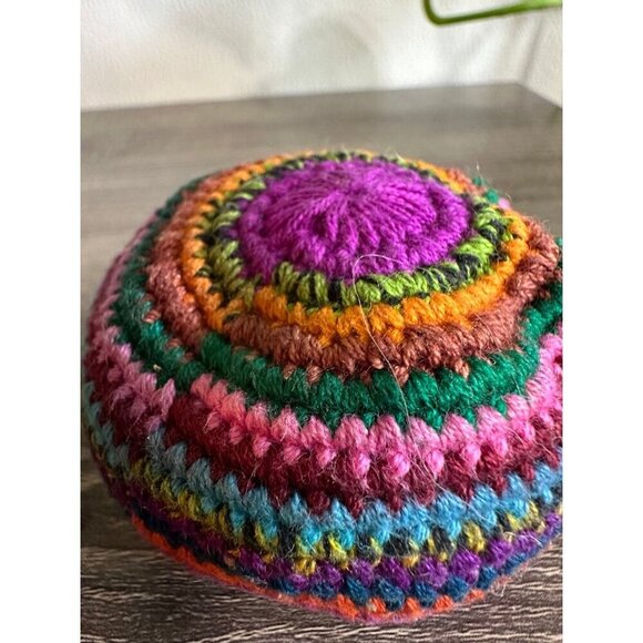 Colorful Knit Hacky Sack - Picture 5 of 7
